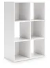 Ashley Furniture EA9630-3X2 Ashley Furniture EA9630-3X2 Onita - Six Cube Organizer - White