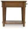 Ashley Furniture T513-3 Ashley Furniture T513-3 Burkbyer - Rectangular End Table - Brown