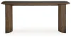 Ashley Furniture T563-4 Dontayne - Sofa Table - Warm Brown