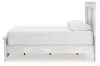 Ashley Furniture PCB1171B16 Ashley Furniture PCB1171B16 Makidern - Queen Panel Storage Bed With Under Bed Storage Unit - Whitewash