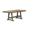 Liberty Furniture 62-CD-TRS Lindsey Farm - Trestle Table - Gray & Sandstone