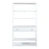 Liberty Furniture 2030WH-AB3970 Liberty Furniture 2030WH-AB3970 East End - Accent Bookcase - Wirebrushed White