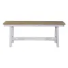 Liberty Furniture 62WH-C9000B Liberty Furniture 62WH-C9000B Lindsey Farm - Backless Bench - Weathered White & Sandstone