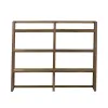 Liberty Furniture 466-HO131 Stone Brook - Credenza Hutch - Rustic Saddle