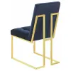 CoasterElevations 192493 Cisco - Velvet Upholstered Dining Side Chair (Set of 2) - Gold