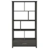CoasterEssence 801577 Dylan - 4-Shelf Storage Bookshelf - Weathered Gray
