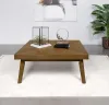 Coaster Fine Furniture 707798 Westerly - Square Wood Coffee Table - Walnut Brown