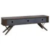 Coaster Fine Furniture 701713 Valna - Wood TV Stand With Sliding Doors - Walnut
