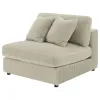 Coaster Fine Furniture 509897 Blaine - Upholstered Armless Chair - Sand