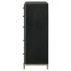 Coaster Fine Furniture 224335 Arini - 5-Drawer Bedroom Chest - Black