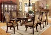 Furniture of America CM3557CH-HB-SET Medieve - Hutch & Buffet - Cherry