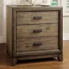 Furniture of America CM7615N Antler - Nightstand - Natural Ash