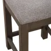 Liberty Furniture 732-OT9001 Cascade Falls - Upholstered Console Stool - Satin Espresso