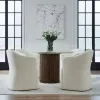 Liberty Furniture 731-ADC90-IV Accent Dining - Dining Accent Chair With Casters - Ivory