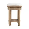 Liberty Furniture 922-OT9003 Millstone - Upholstered Console Swivel Stool - Nutmeg