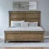 Liberty Furniture 930-BR-QPB Liberty Furniture 930-BR-QPB Carolina Park - Queen Panel Bed - Amber Brown