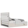 Riverside Furniture 78273-78274-78276 Alexis - Queen Upholstered Storage Bed - Latte Essence
