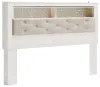 Ashley Furniture B2640-69 Altyra - King UPH Panel Bookcase HDBD - White