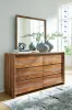 Ashley Furniture B790/31/36/81/96 Ashley Furniture B790/31/36/81/96 Dressonni - 4 Pc. - Dresser, Mirror, Queen Panel Bed - Brown