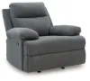 Ashley Furniture PC9140625 Ashley Furniture PC9140625 Side-Swipe - Rocker Recliner - Charcoal