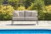 Ashley Furniture PCP510-835 Ocean Beach - Loveseat With Cushion - Gray
