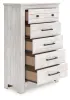 Ashley Furniture PCB1171-46 Ashley Furniture PCB1171-46 Makidern - Five Drawer Chest - Whitewash