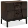 Pulaski Furniture P419-BR-K3-KIT4 Pulaski Furniture P419-BR-K3-KIT4 Modern Mosaic - King Panel Bed, 2 Nightstands And Drawer Dresser With Square Mirror - Brown