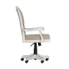 Liberty Furniture 244-HO197 Magnolia Manor - Jr Executive Desk Chair - Antique White