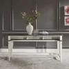 Liberty Furniture 417-OT7637 Allyson Park - Console Bar Table - Wirebrushed White / Charcoal