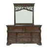 Liberty Furniture 575-BR51 Arbor Place - Landscape Mirror - Dark Brown