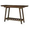 Coaster Fine Furniture 950415 Ornelas - Console Table With Slatted Shelf - Mango Brown