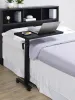 Coaster Fine Furniture 315856 Westpark - Height Adjustable Mobile Bedroom C-Table - Black