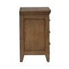 Liberty Furniture 930-BR61 Carolina Park - Nightstand With Charging Station - Amber Brown