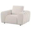 Coaster Fine Furniture 504957 Burnett - Chenille Upholstered Accent Chair - Ivory