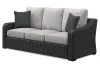 Ashley Furniture P792-838 Ashley Furniture P792-838 Beachcroft - Sofa With Cushion - Black / Light Gray