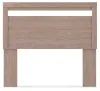 Ashley Furniture EB2520-156 Flannia - Full Panel Headboard - Gray