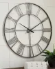 Ashley Furniture A8010237 Paquita - Wall Clock - Antique Silver