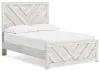 Ashley Furniture B3788B2 Ashley Furniture B3788B2 Cayboni - Full Panel Bed - Whitewash