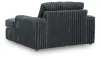 Ashley Furniture 9810515 Ashley Furniture 9810515 Midnight-Madness - Oversized Chaise - Gunmetal