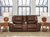 Ashley Furniture PCU6260718 Ashley Furniture PCU6260718 DeepWakes - Power Reclining Loveseat / Console / Adjustable Headrest - Canyon