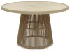 Ashley Furniture PCP373P2 Orchard Beach - Outdoor Dining Table - Beige