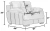 Jackson 429601-1152/89-1300/89 Jackson 429601-1152/89-1300/89 Drummond - Chair & 1/2 - Dusk