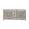 Liberty Furniture 2057W-AC6029 Sundance - 2 Door 3 Drawer Wood Accent Cabinet - Antique Linen