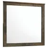 CoasterEveryday 222634 Woodmont - Dresser Mirror - Rustic Golden Brown