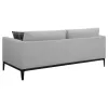 CoasterElevations 508681-S3 Apperson - 3 Piece Upholstered Track Arm Sofa Set - Light Gray
