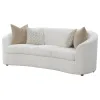 CoasterEssence 509171 Rainn - Boucle Upholstered Sloped Arm Sofa - Latte