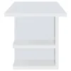 CoasterEssence 801455 Alice - 4-Shelf Engineered Wood Writing Desk - White