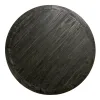 Furniture of America CM3735RT Alfred - Round Table - Antique Black / Ivory