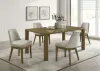 Coaster Fine Furniture 109351-S5 Castlewood - 5 Piece Rectangular Dining Set - Brown Oak