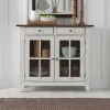 Liberty Furniture 741-SR5043 Al Fresco - Server - Graphite & Whitestone